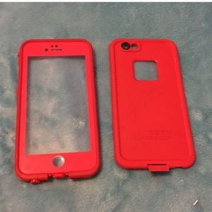 Red Life proof case